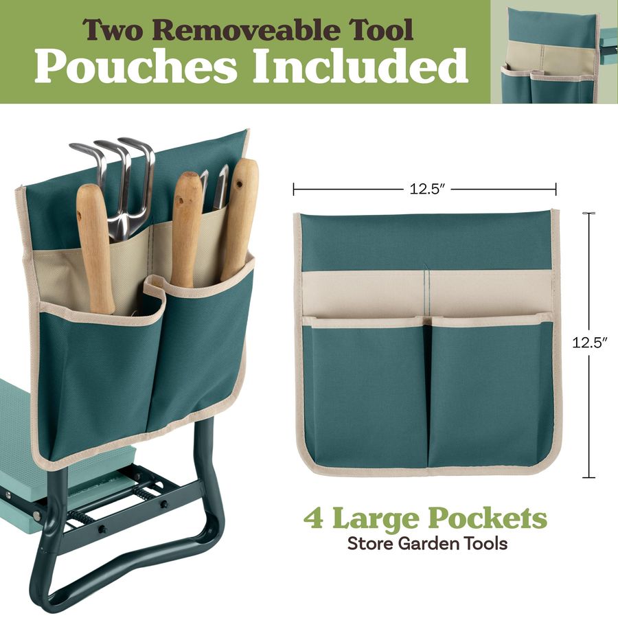 Kneeler and Seat 2in1 Foldable - Gardening Tools Gifts บทวิจารณ์และราคา