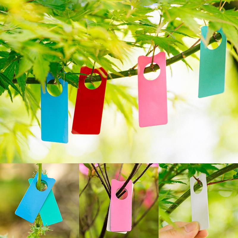100Pcs Multifunction Plastic T - Plant Label Tags บทวิจารณ์และราคา