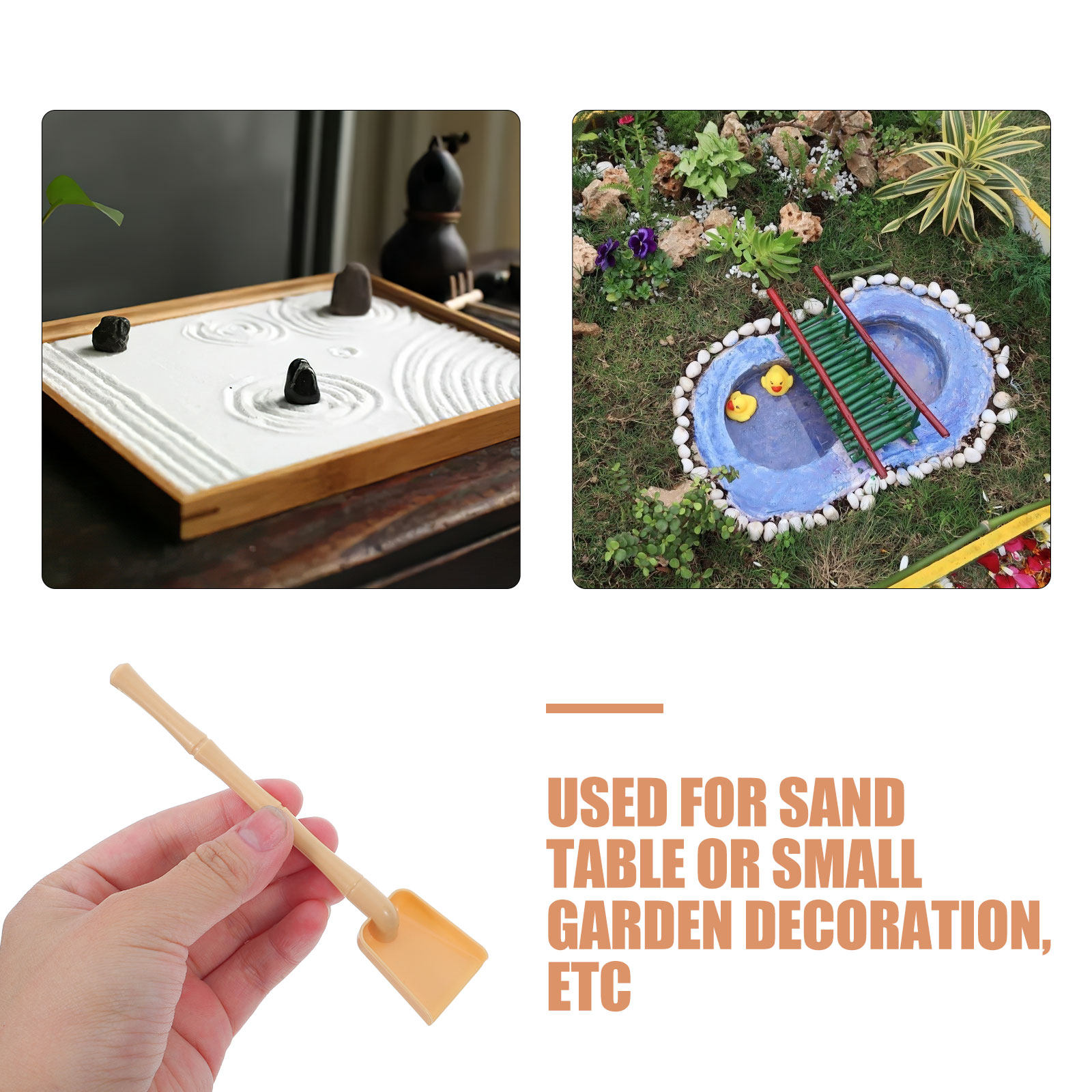 4Sets Mini Zen Sand Rake Tools - Gardening Tools Japanese บทวิจารณ์และราคา