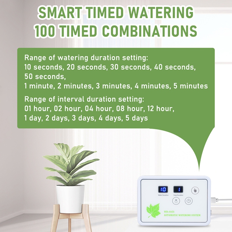 Automatic Watering System Time - Automatic Plant Waterer บทวิจารณ์และราคา