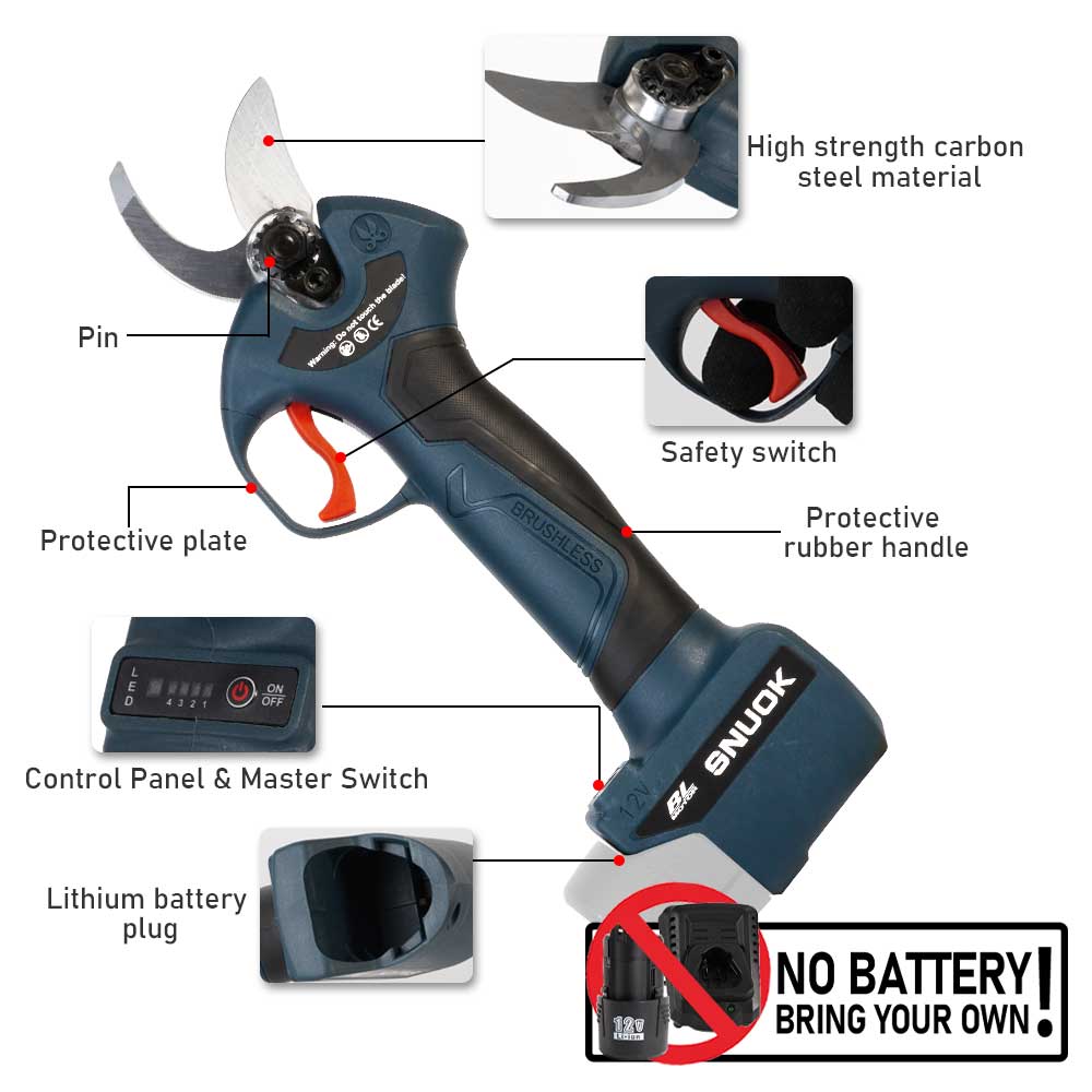 SNUOK 12V brushless electric p - Gardening Tools Gifts บทวิจารณ์และราคา