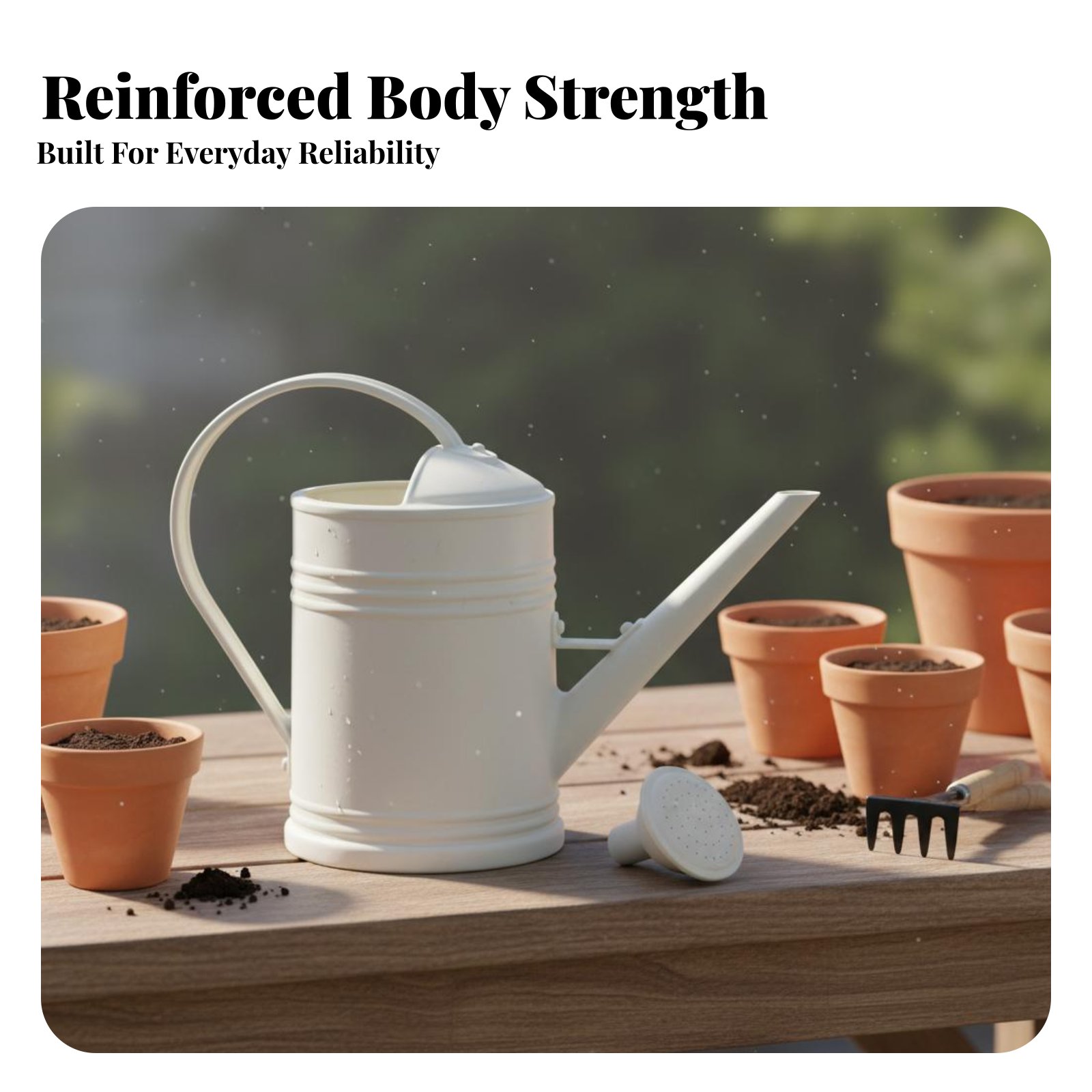 Watering Can with Long Spout P - Gardening Tools Long บทวิจารณ์และราคา