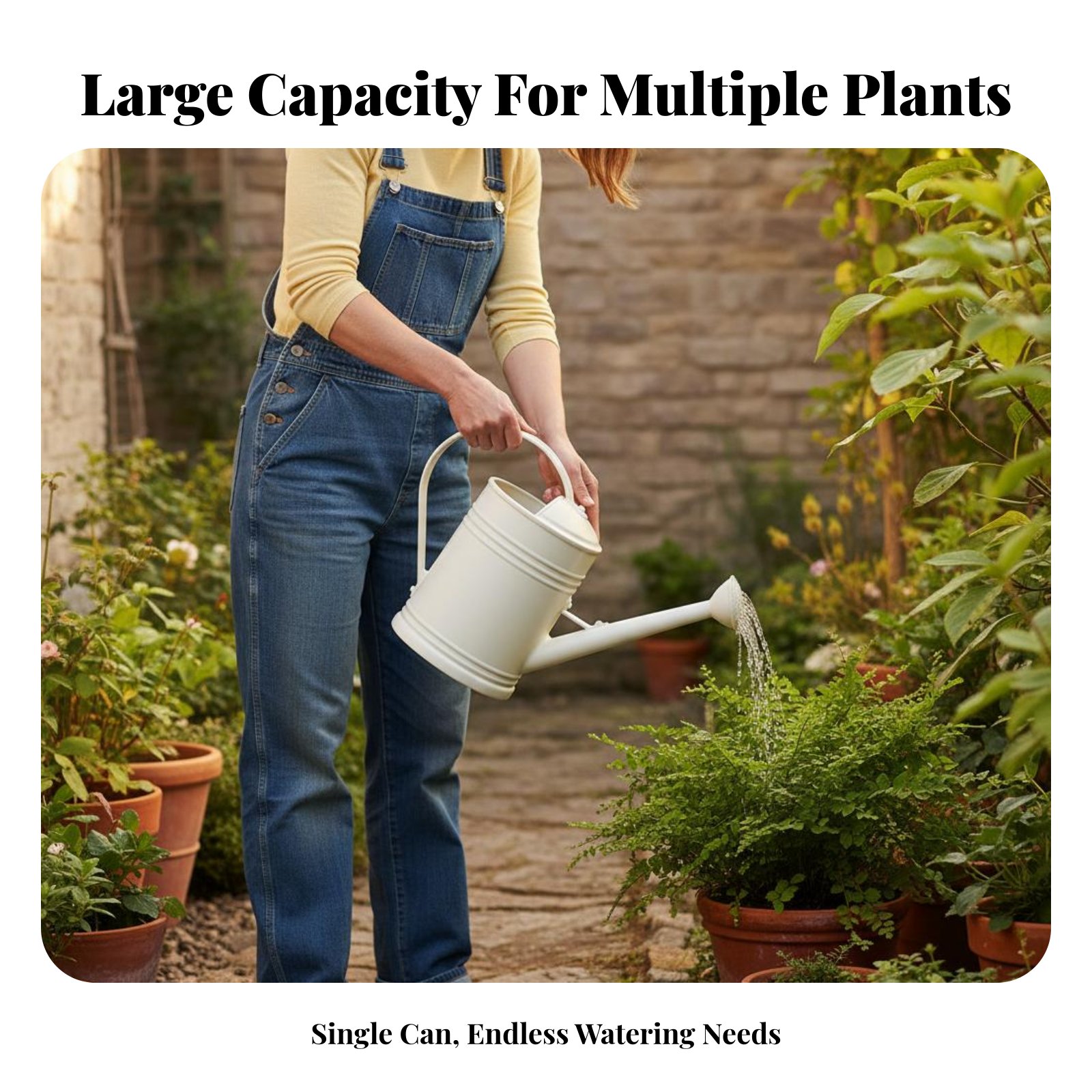 Watering Can with Long Spout P - Gardening Tools Long บทวิจารณ์และราคา
