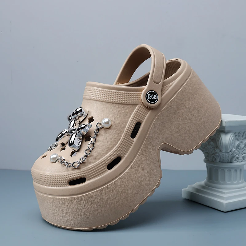 New Women's Silver Platform Cl - Gardening Tools For Women บทวิจารณ์และราคา