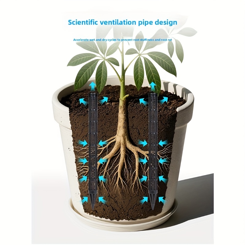 10/20Pcs Plant Aeration Tubes  - Gardening Tools Youtube บทวิจารณ์และราคา