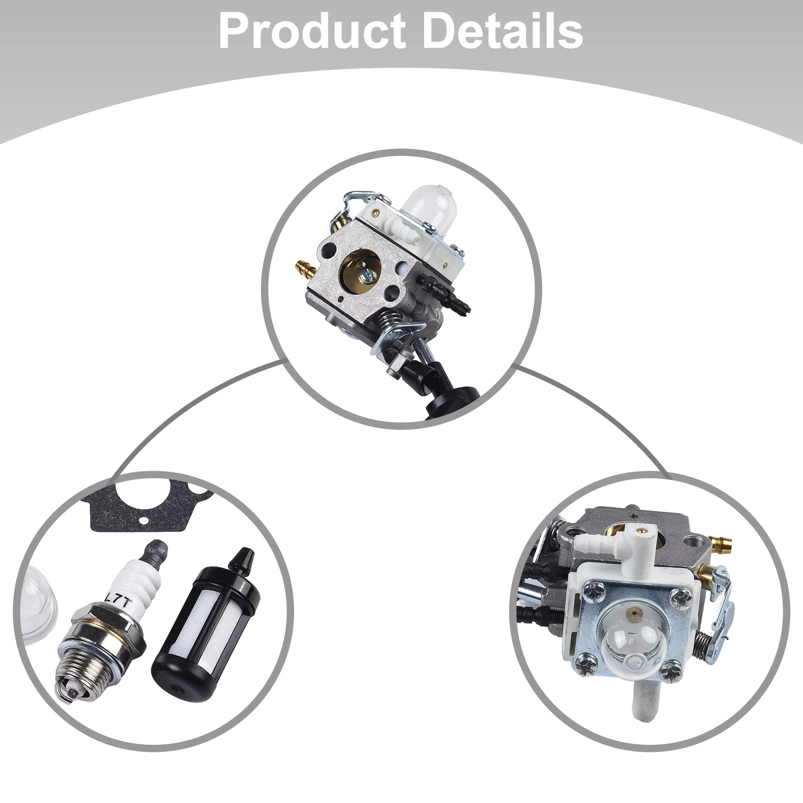 Carburetor Kit For Stihl BG86  - Gardening Tools Bundle บทวิจารณ์และราคา