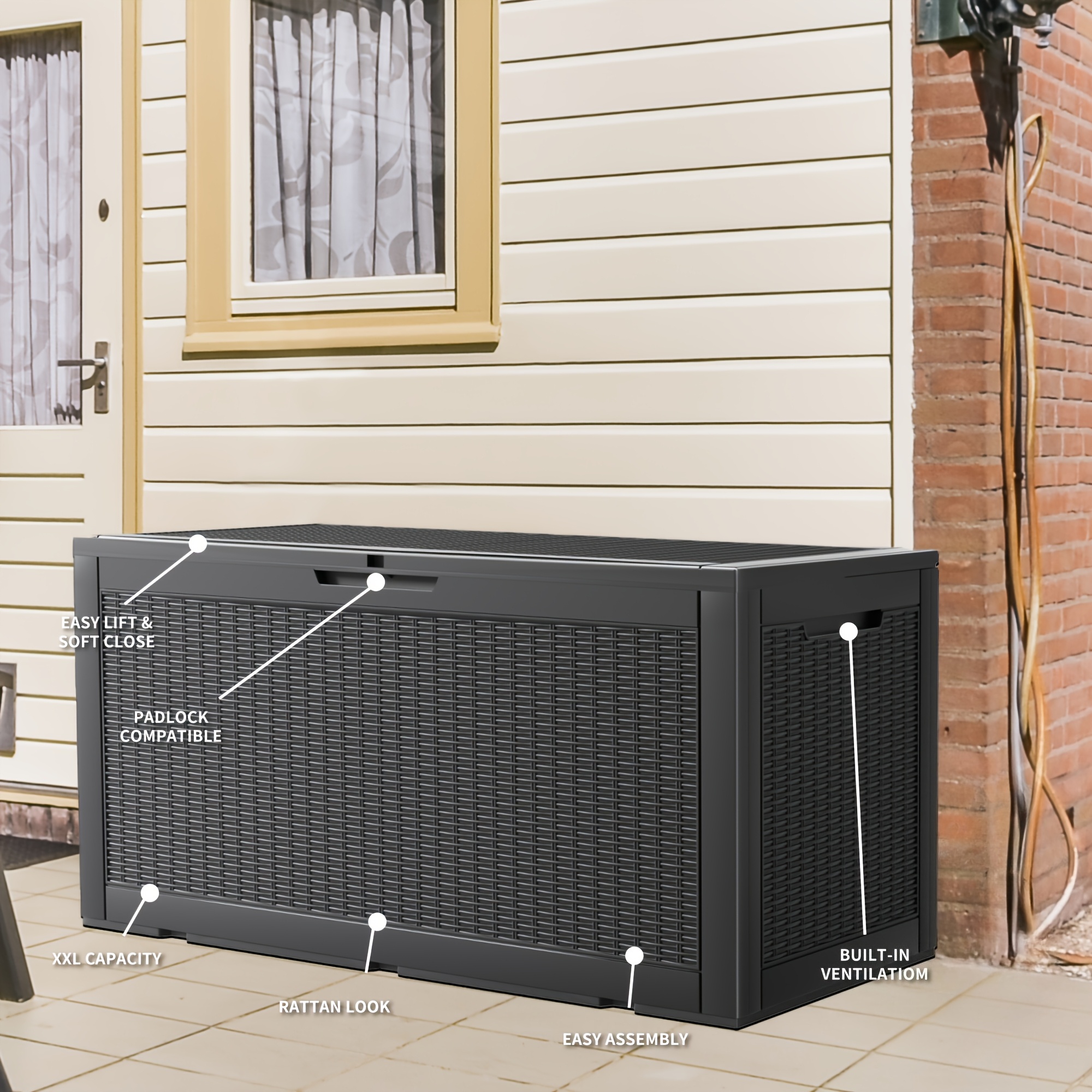 105 Gallon Waterproof Large Re - Gardening Tools Gifts บทวิจารณ์และราคา