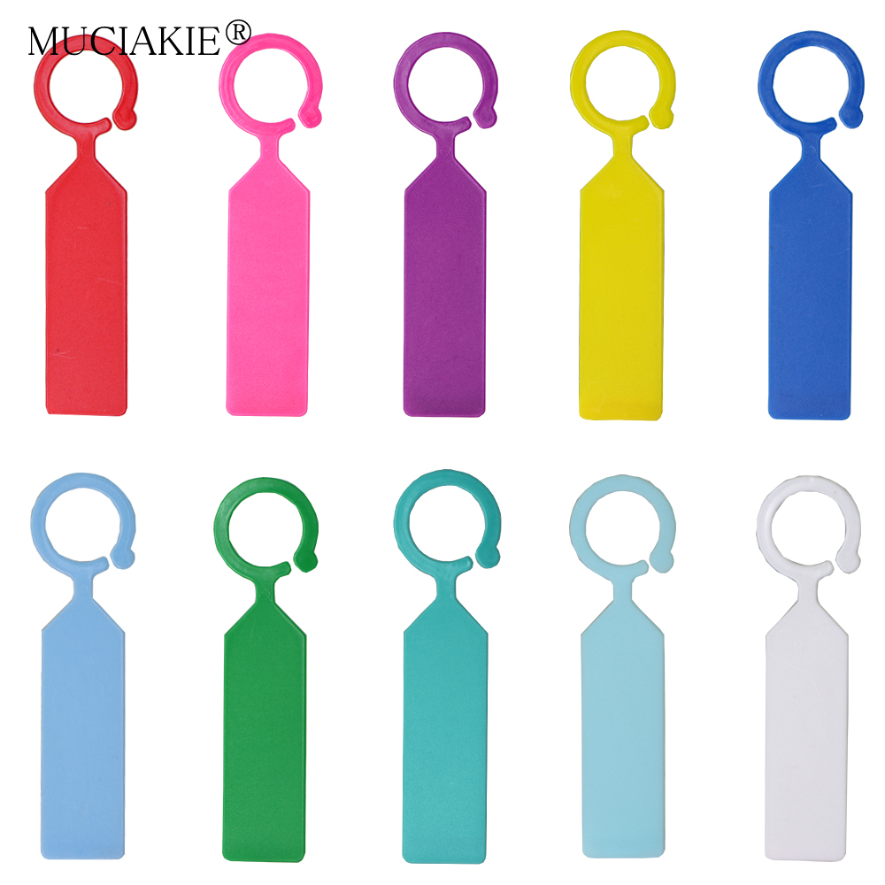 MUCIAKIE 50PCS Ring Plastic Ha - Plant Label Tags บทวิจารณ์และราคา