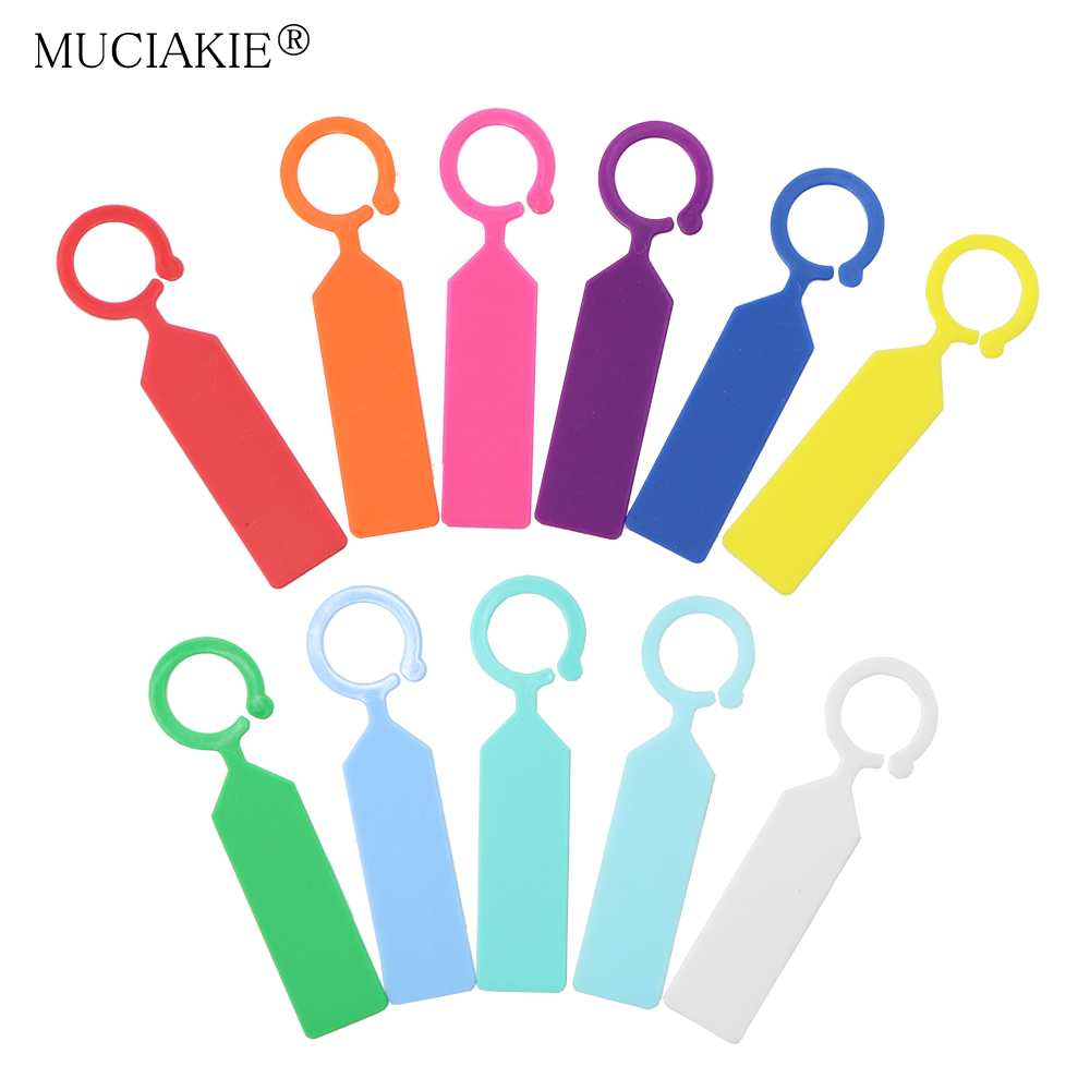MUCIAKIE 50PCS Ring Plastic Ha - Plant Label Tags บทวิจารณ์และราคา