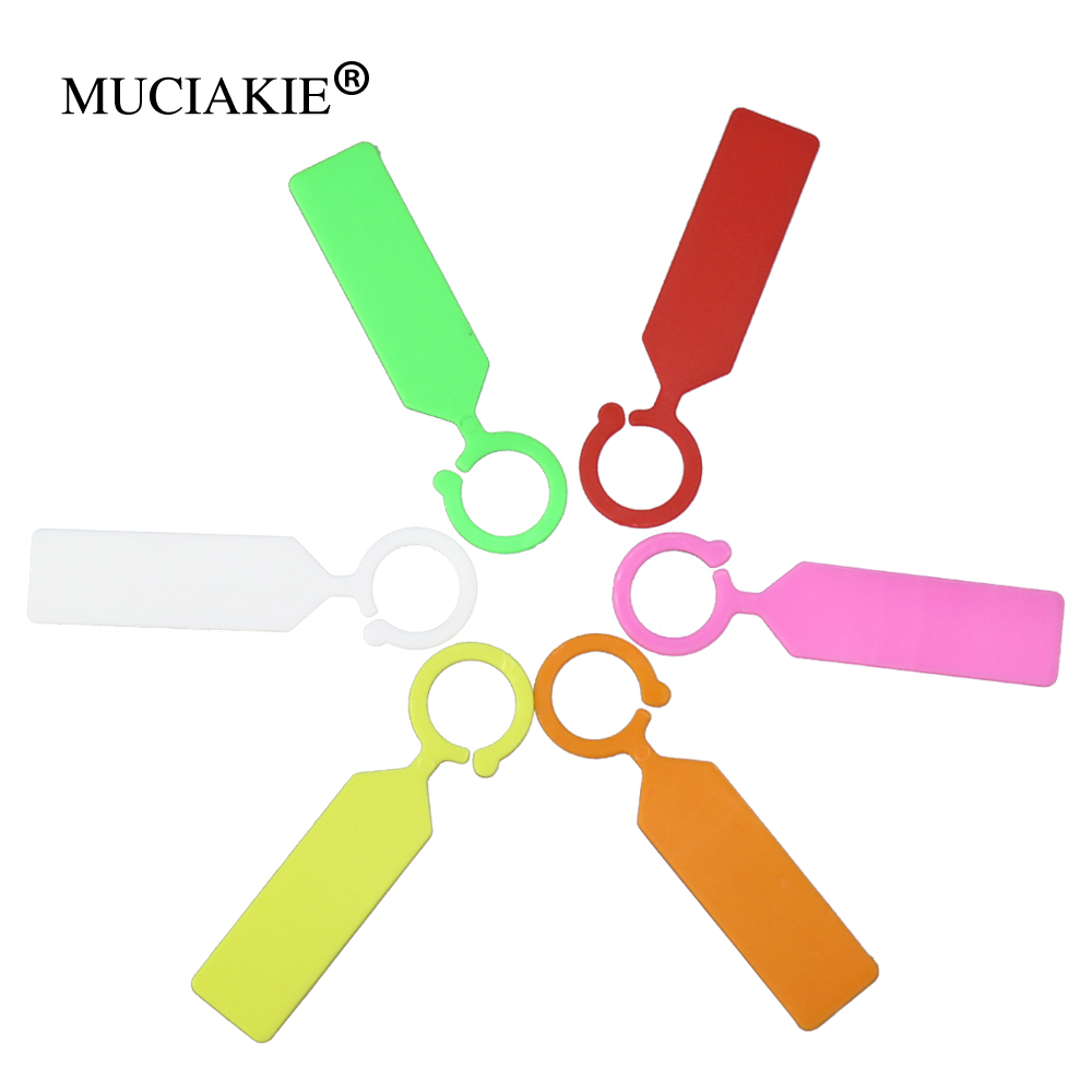 MUCIAKIE 50PCS Ring Plastic Ha - Plant Label Tags บทวิจารณ์และราคา