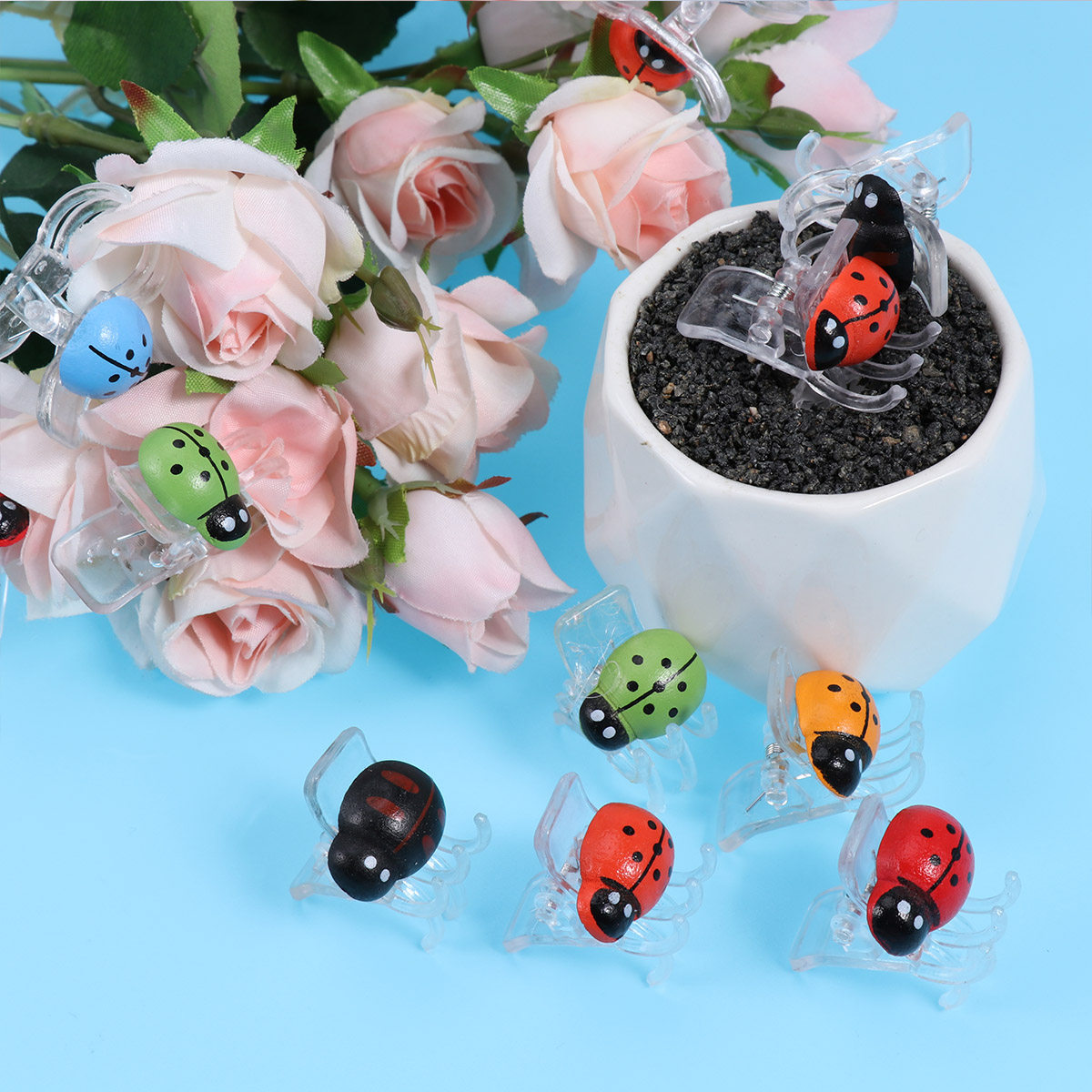 30Pcs Orchid Clips 6 Colors Mu - Gardening Tools Gifts บทวิจารณ์และราคา