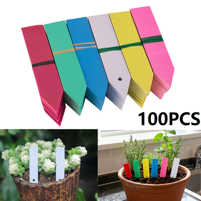 100PCS Plant Sign Tags Markers - Plant Label Tags บทวิจารณ์และราคา
